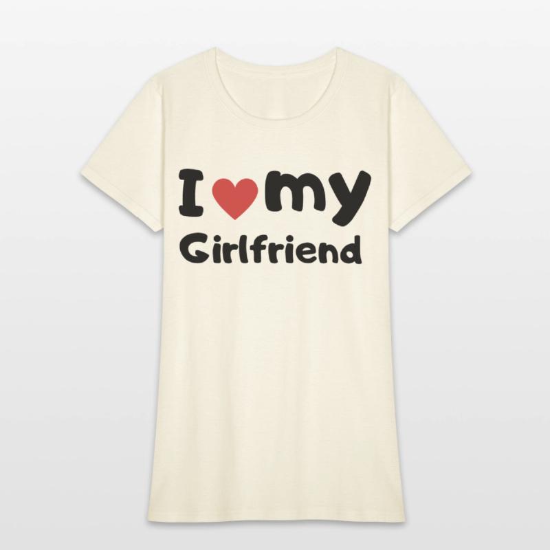 I Love My Girlfriend Tee: Affection, Devotion, Rom
