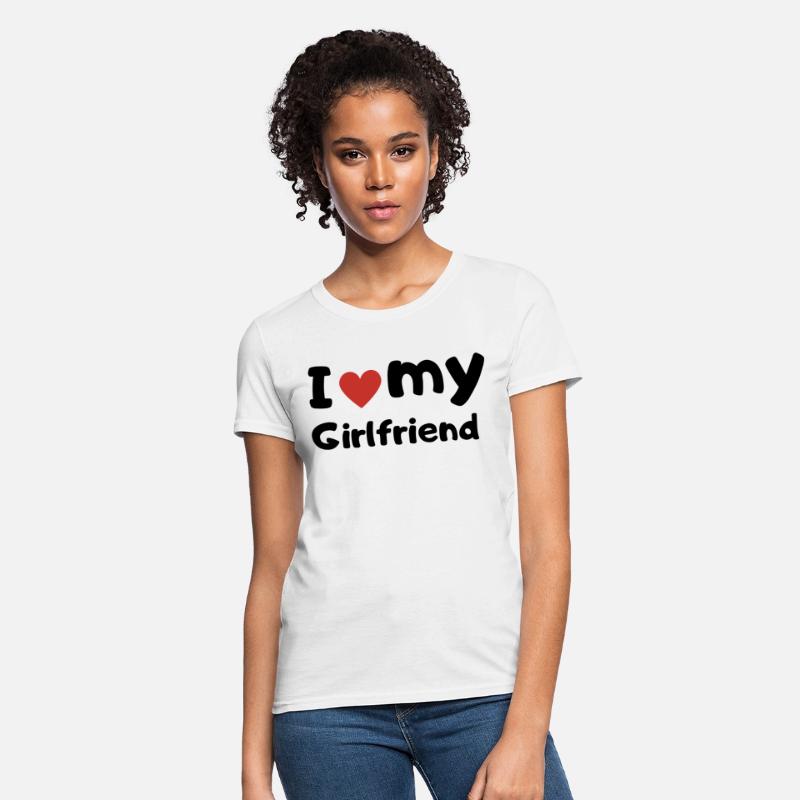 I Love My Girlfriend Tee: Affection, Devotion, Rom