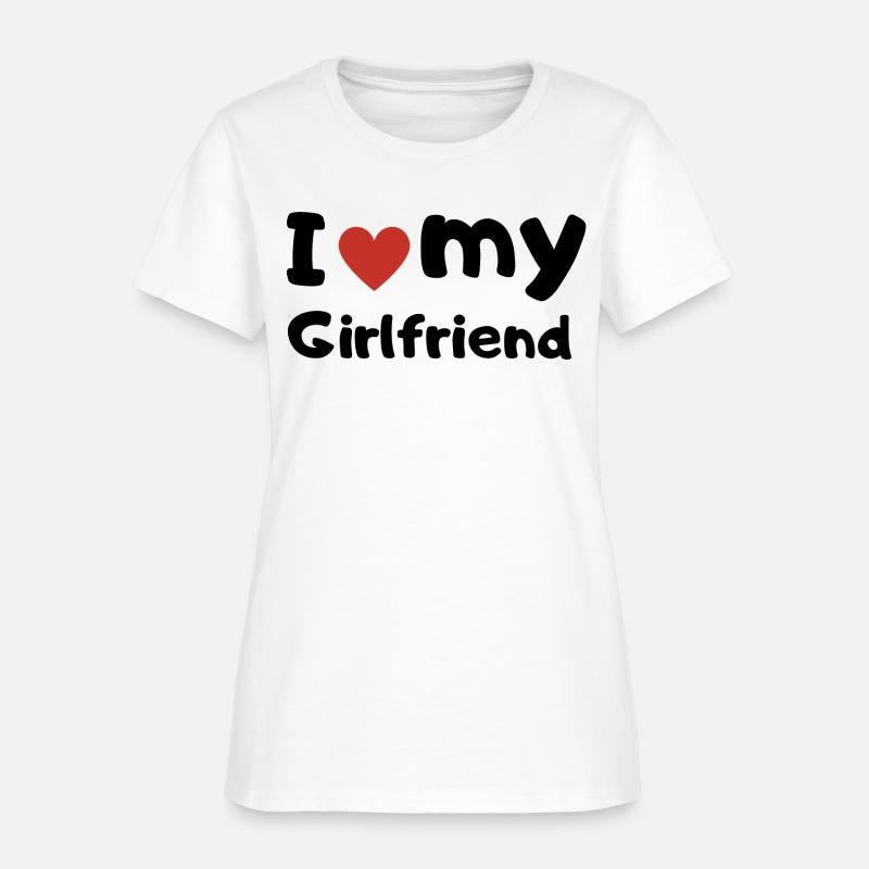I Love My Girlfriend Tee: Affection, Devotion, Rom