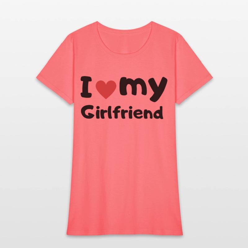 I Love My Girlfriend Tee: Affection, Devotion, Rom