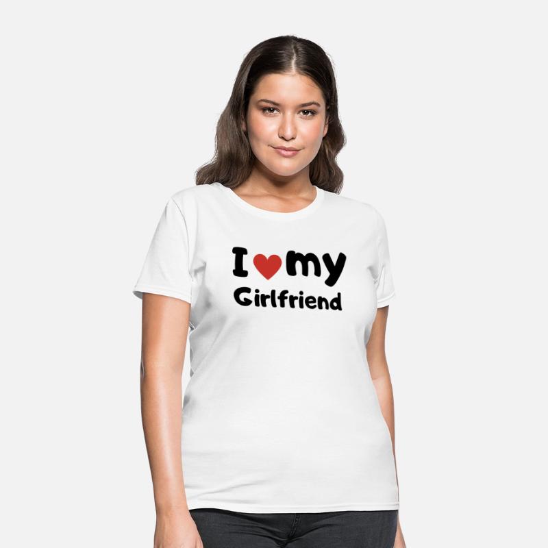 I Love My Girlfriend Tee: Affection, Devotion, Rom