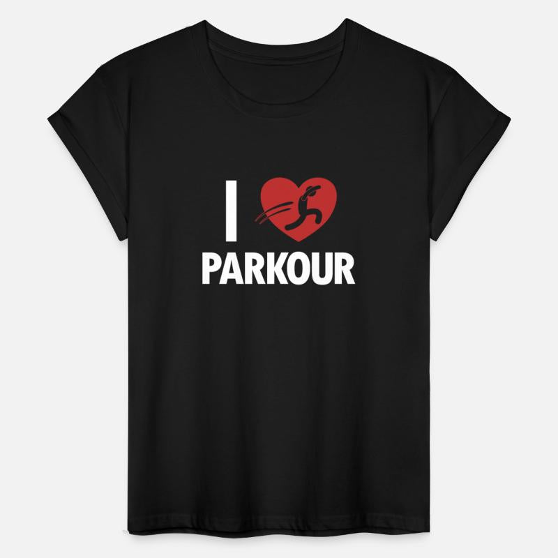 I love Parkour Wall Run Traceur Training Jumper