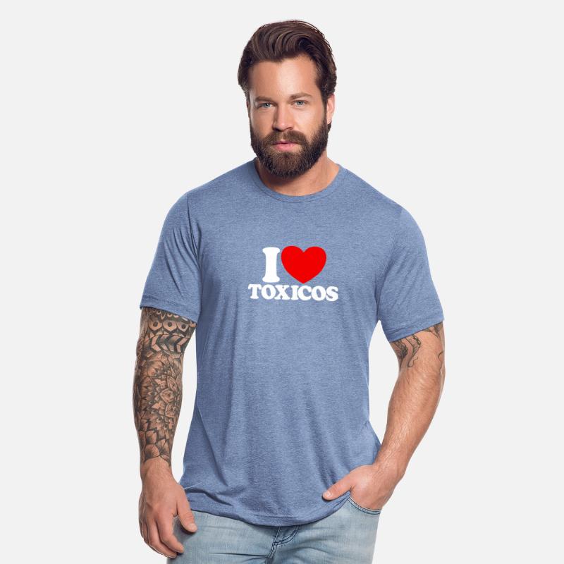 I Love Toxicos Red Heart Toxic Latino Women's