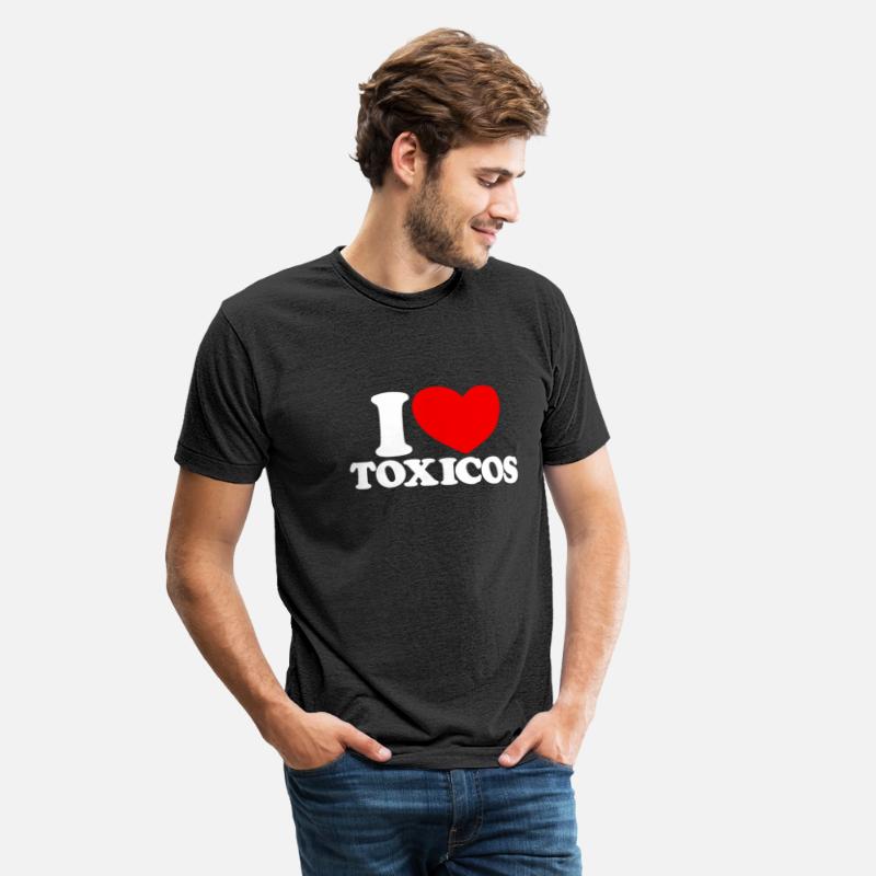 I Love Toxicos Red Heart Toxic Latino Women's