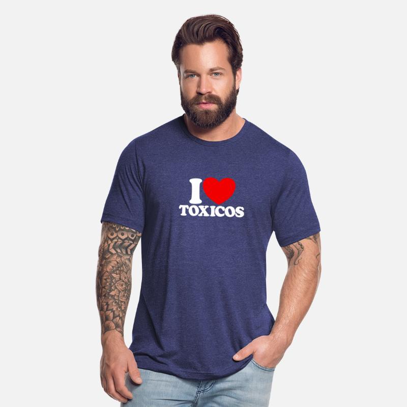 I Love Toxicos Red Heart Toxic Latino Women's
