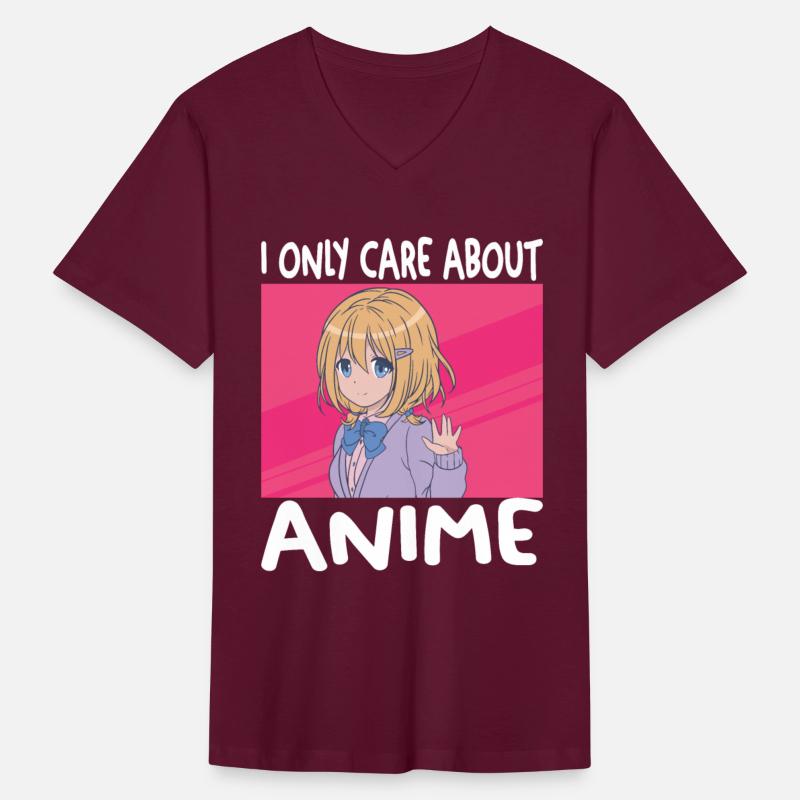 I Only Care About Anime Funny Anime Lovers Boys