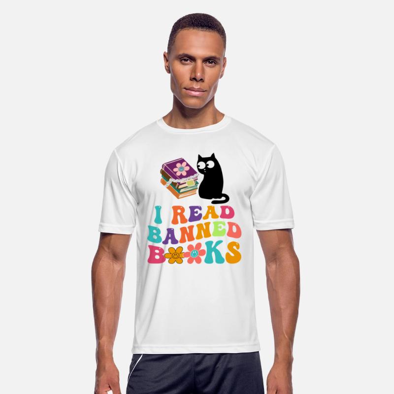 I Read Banned Books Reading Cat - Funny Book