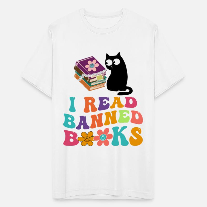 I Read Banned Books Reading Cat - Funny Book