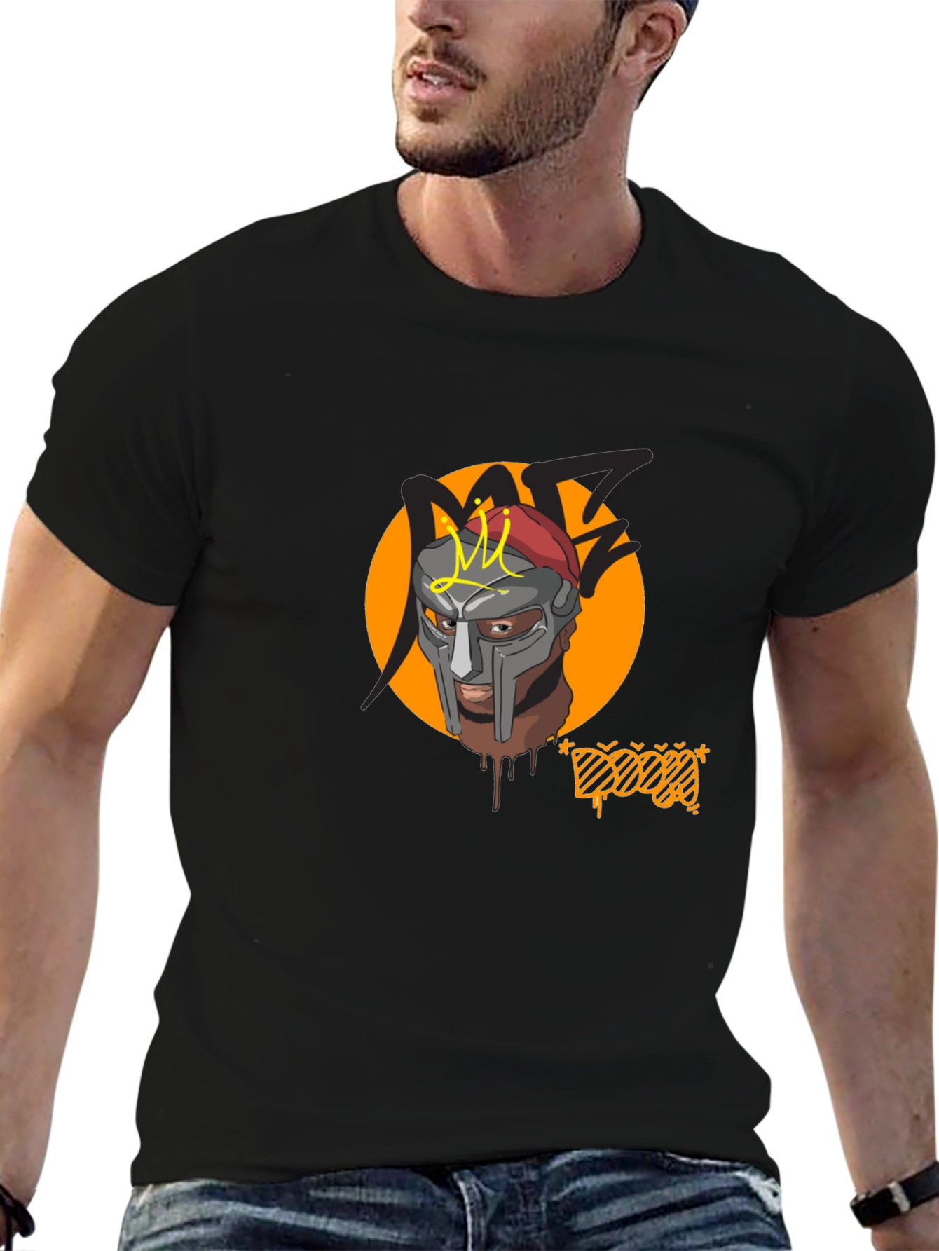MF Doom T-Shirt - Black Graphic Tee