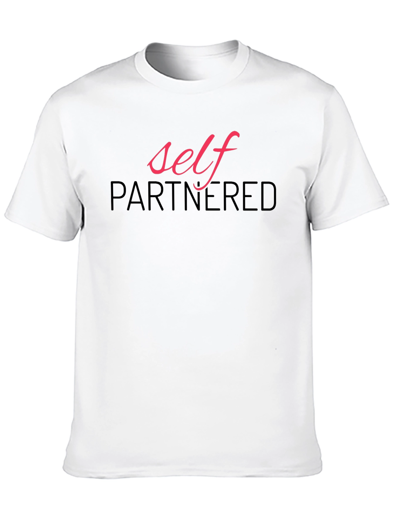 Self Partnered Graphic Tee - Unisex Black T-Shirt