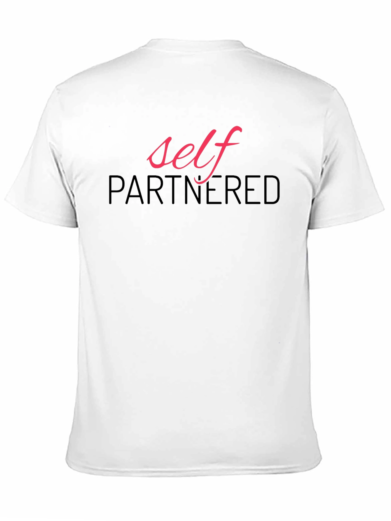 Self Partnered Graphic Tee - Unisex Black T-Shirt