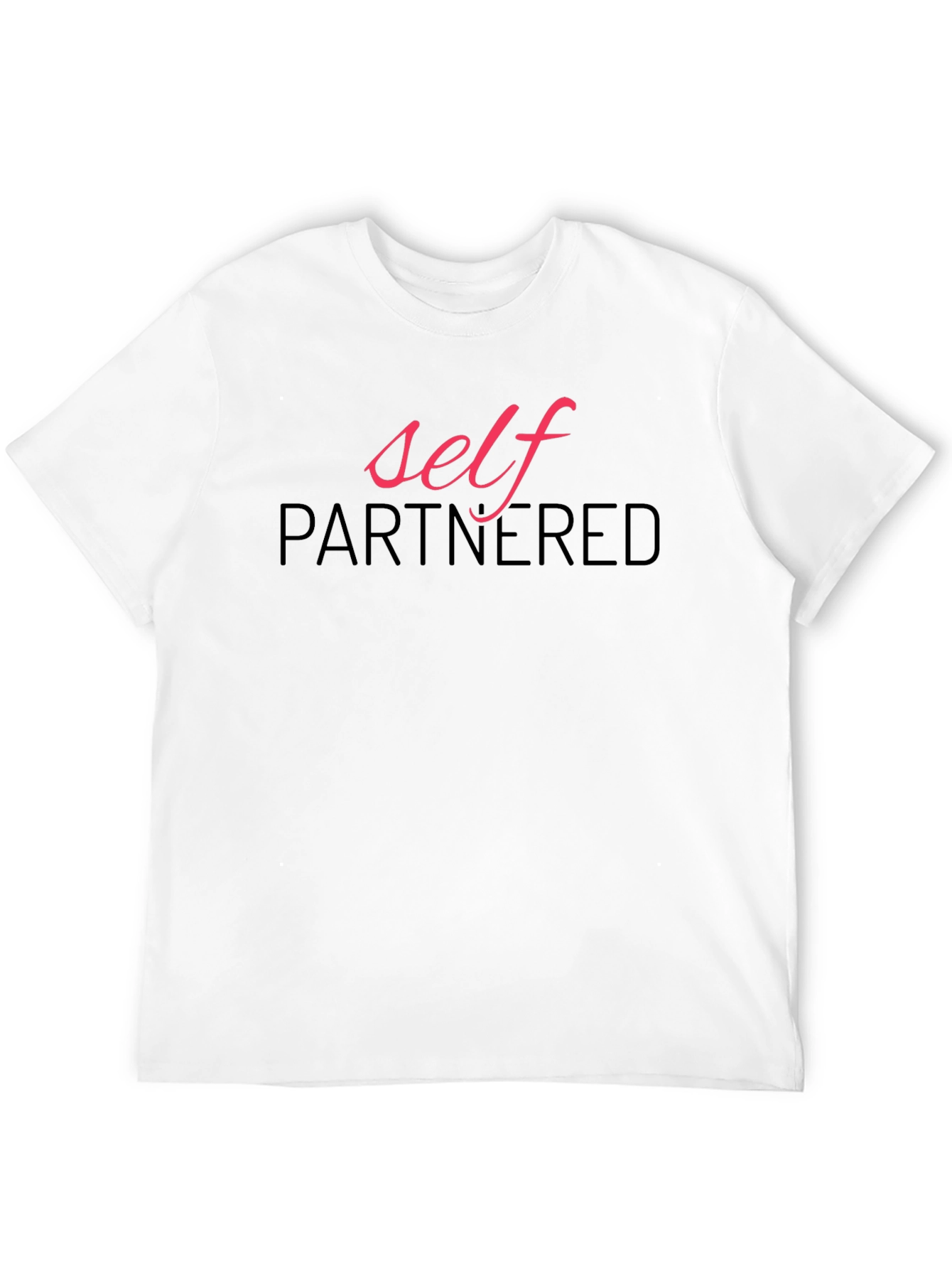 Self Partnered Graphic Tee - Unisex Black T-Shirt