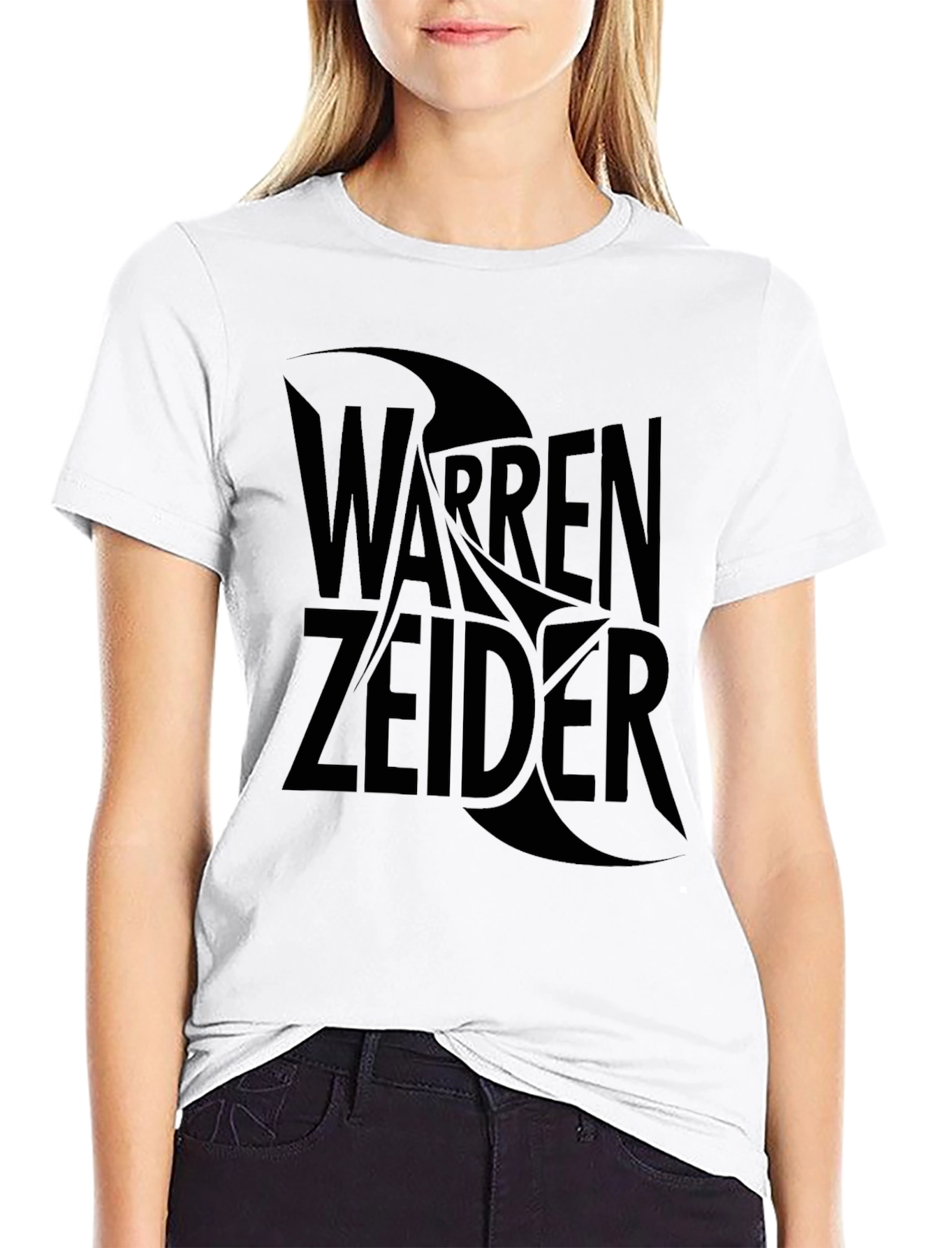 Warren Zeider Black Graphic T-Shirt