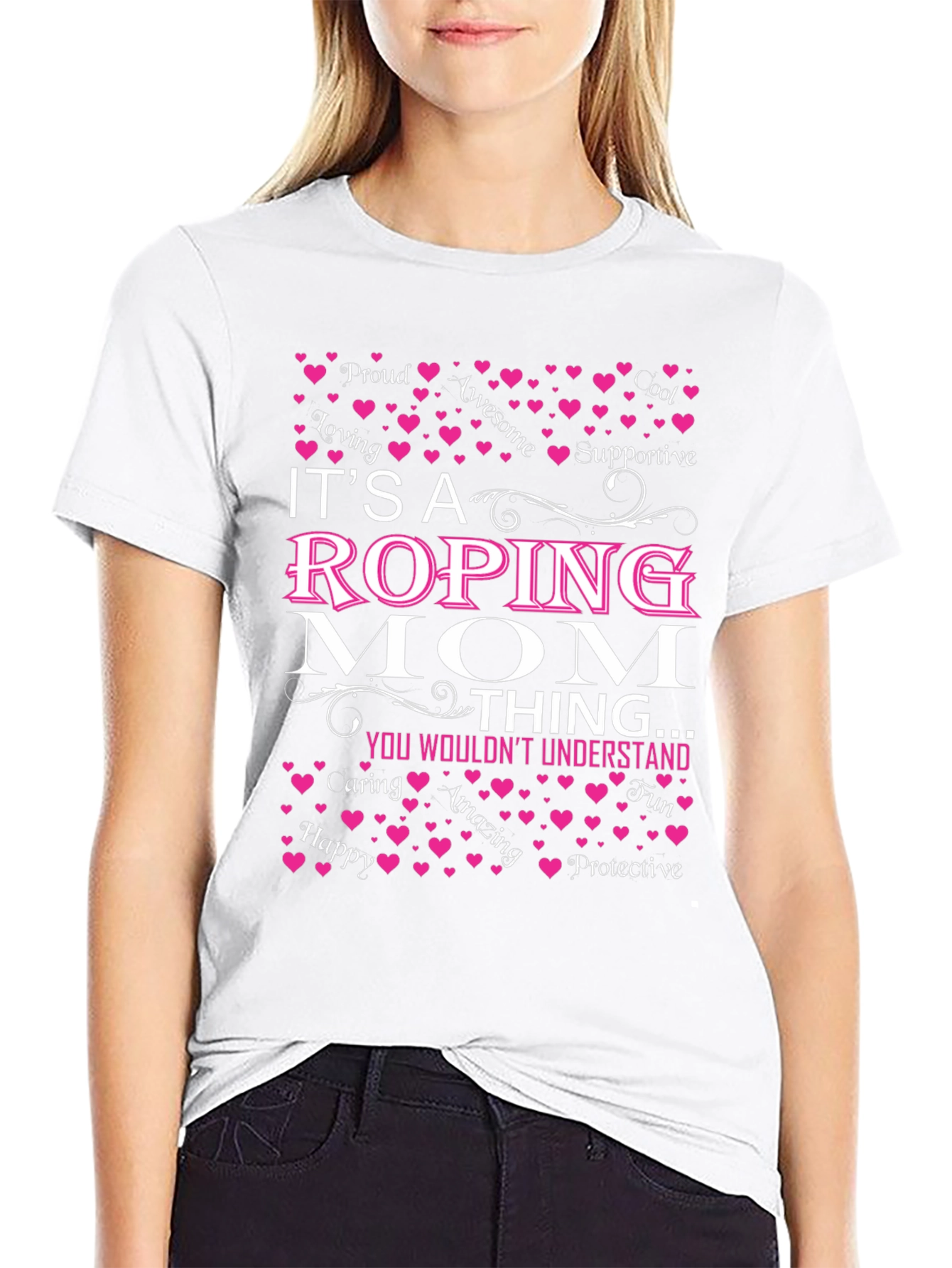 Roping Mom T-Shirt - Gift for Mom