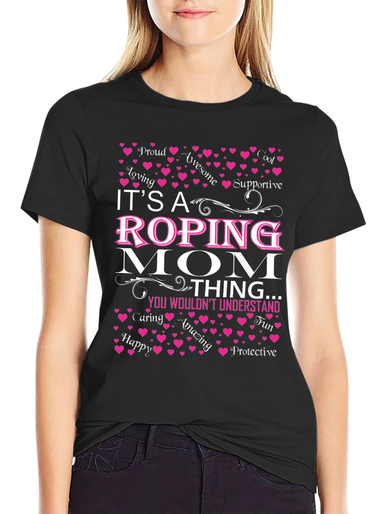 Roping Mom T-Shirt - Gift for Mom
