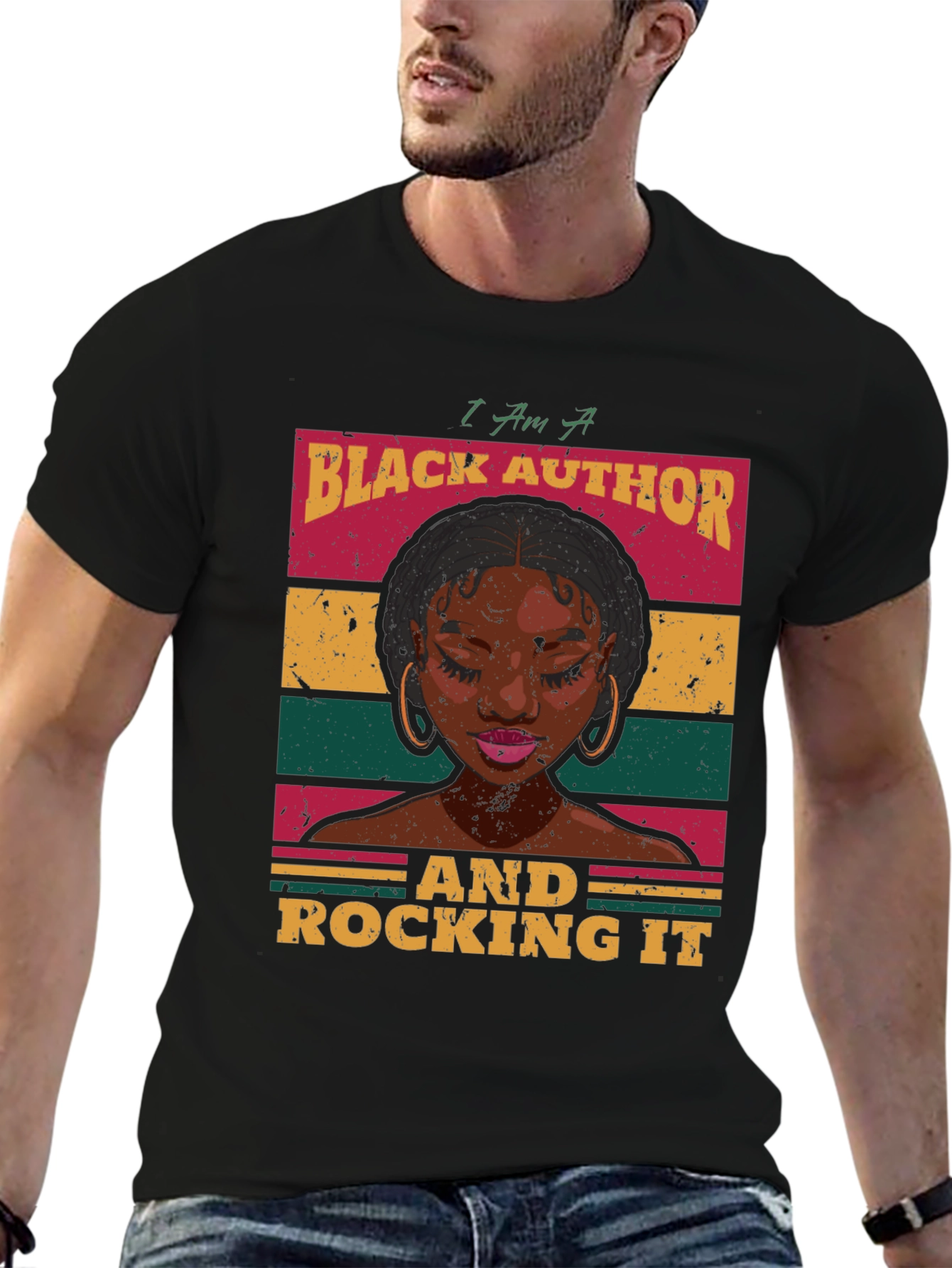 Black Author Rocking It T-Shirt