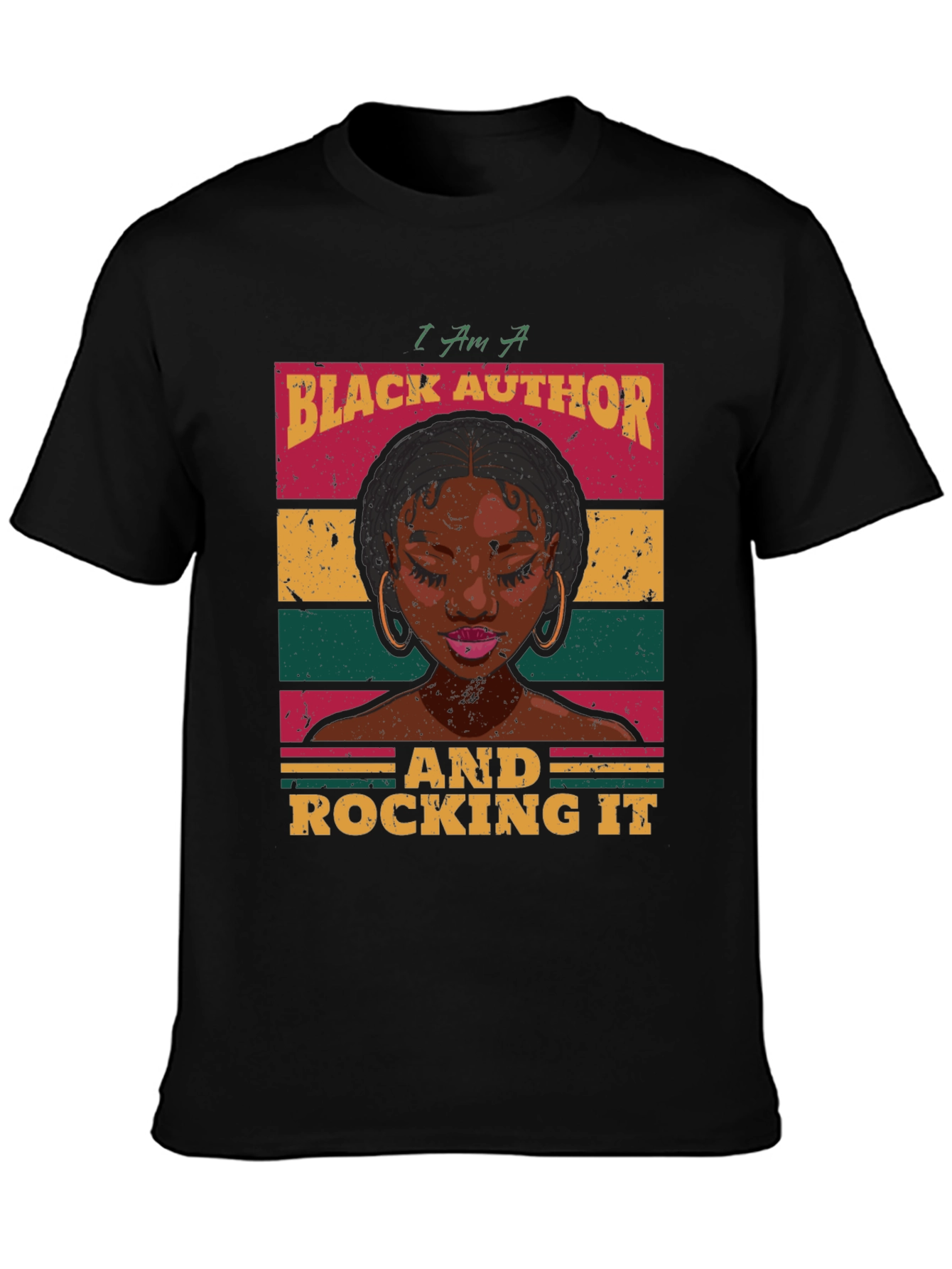 Black Author Rocking It T-Shirt