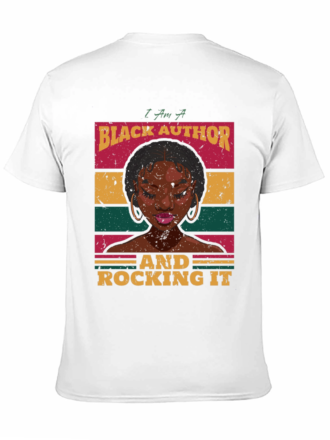 Black Author Rocking It T-Shirt