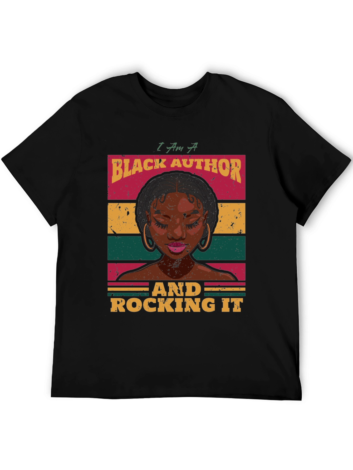 Black Author Rocking It T-Shirt