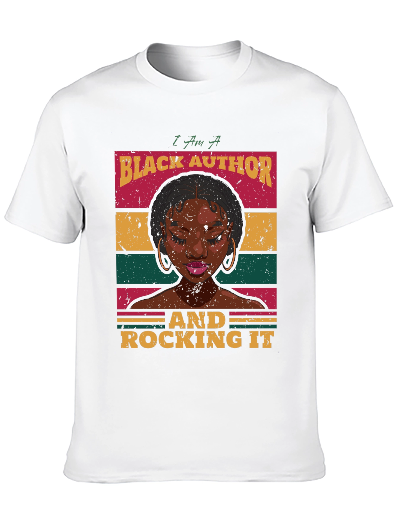 Black Author Rocking It T-Shirt