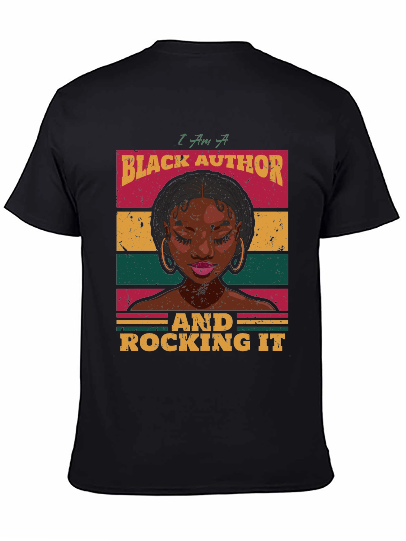 Black Author Rocking It T-Shirt