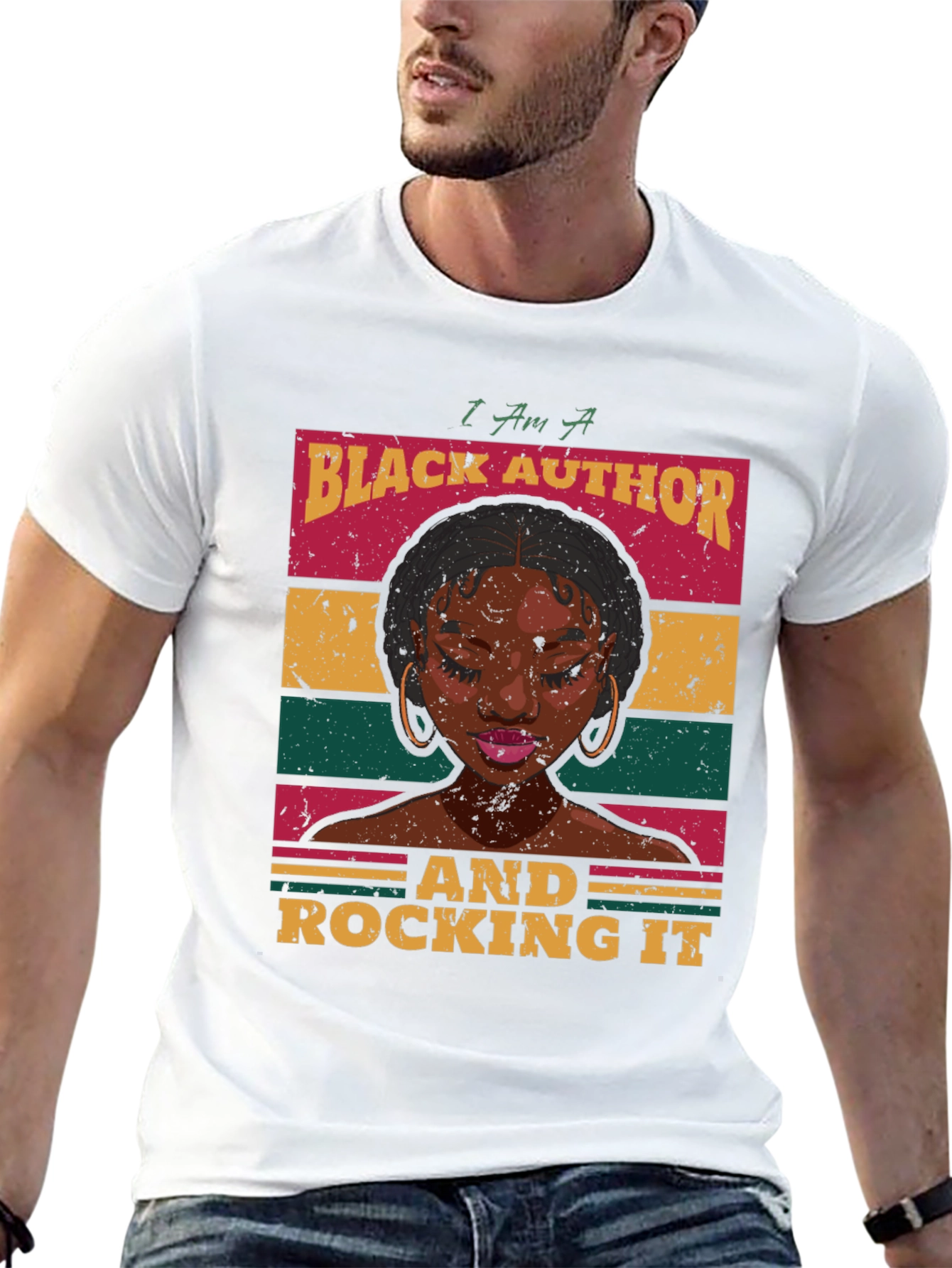 Black Author Rocking It T-Shirt