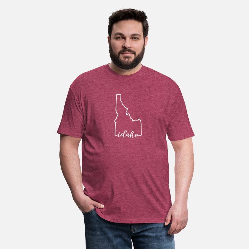 Idaho Cursive Silhouette Home State Pride