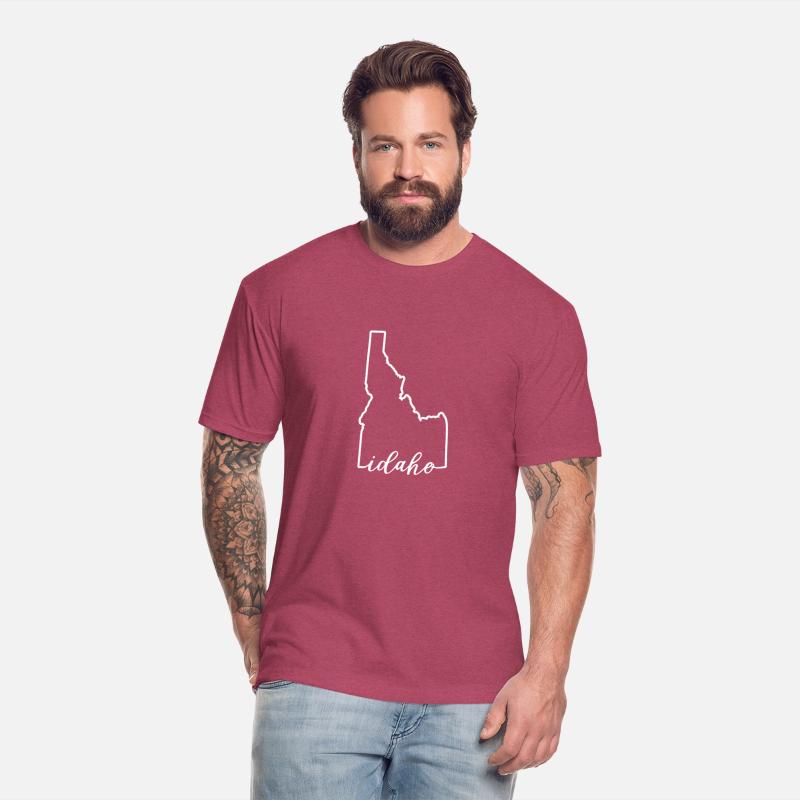 Idaho Cursive Silhouette Home State Pride