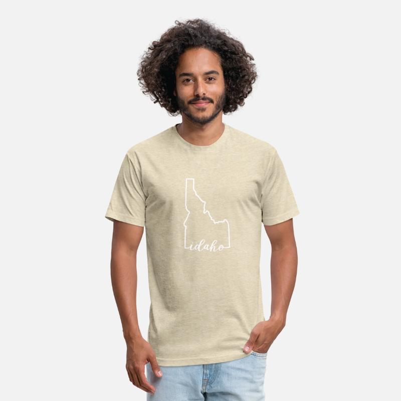 Idaho Cursive Silhouette Home State Pride