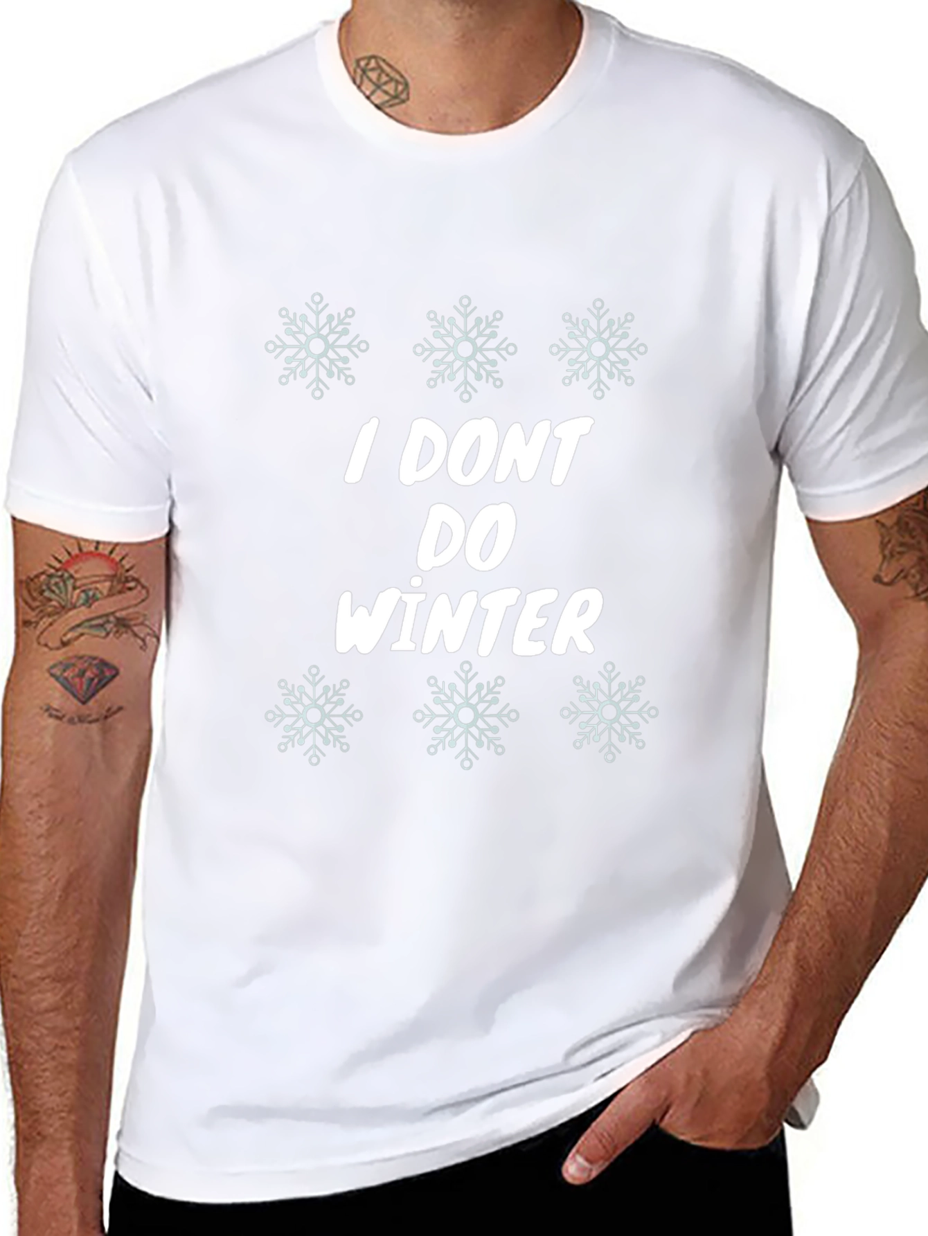 I Dont Do Winter Graphic Tee