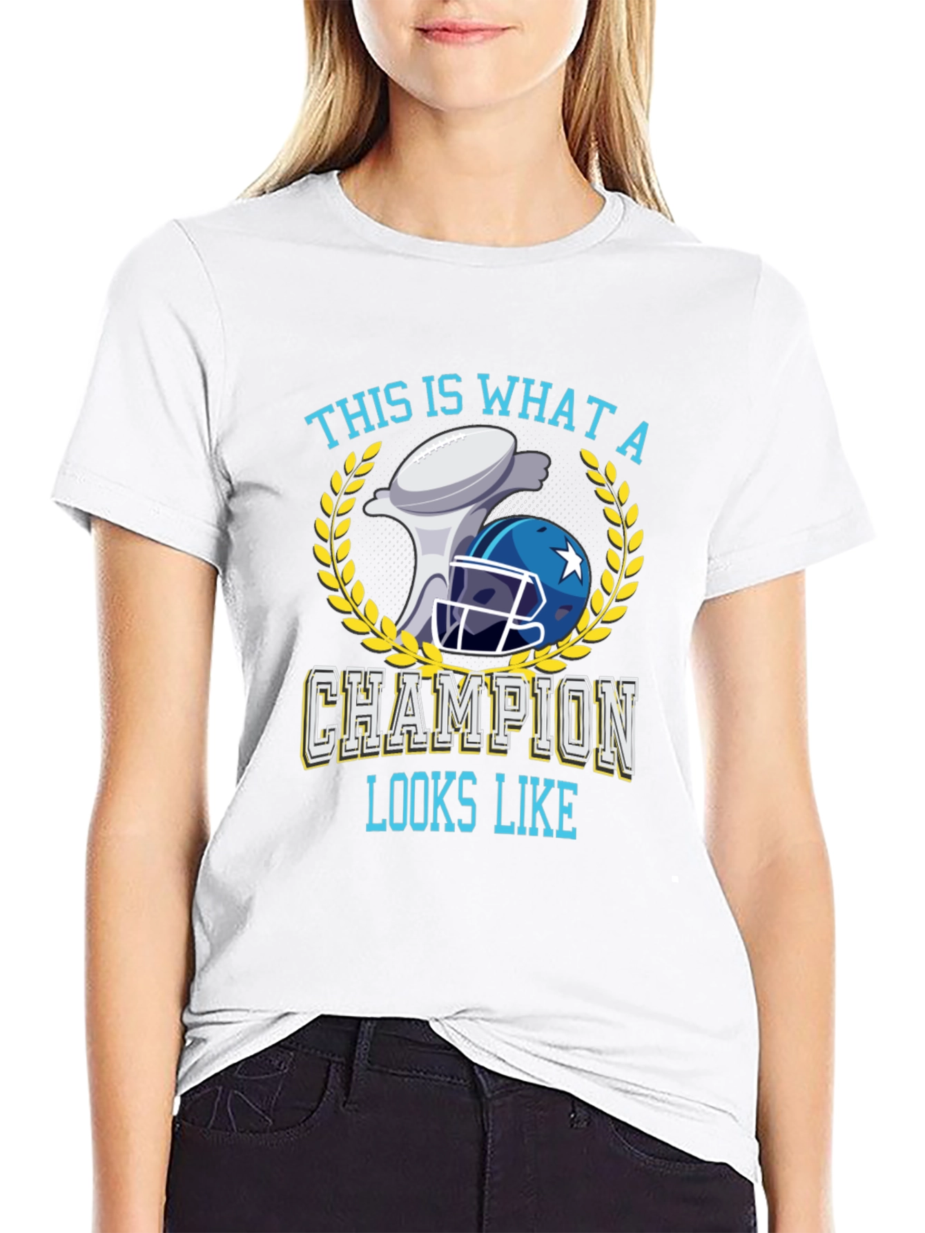 Champion Looks Like T-Shirt - Football Trophy Tee