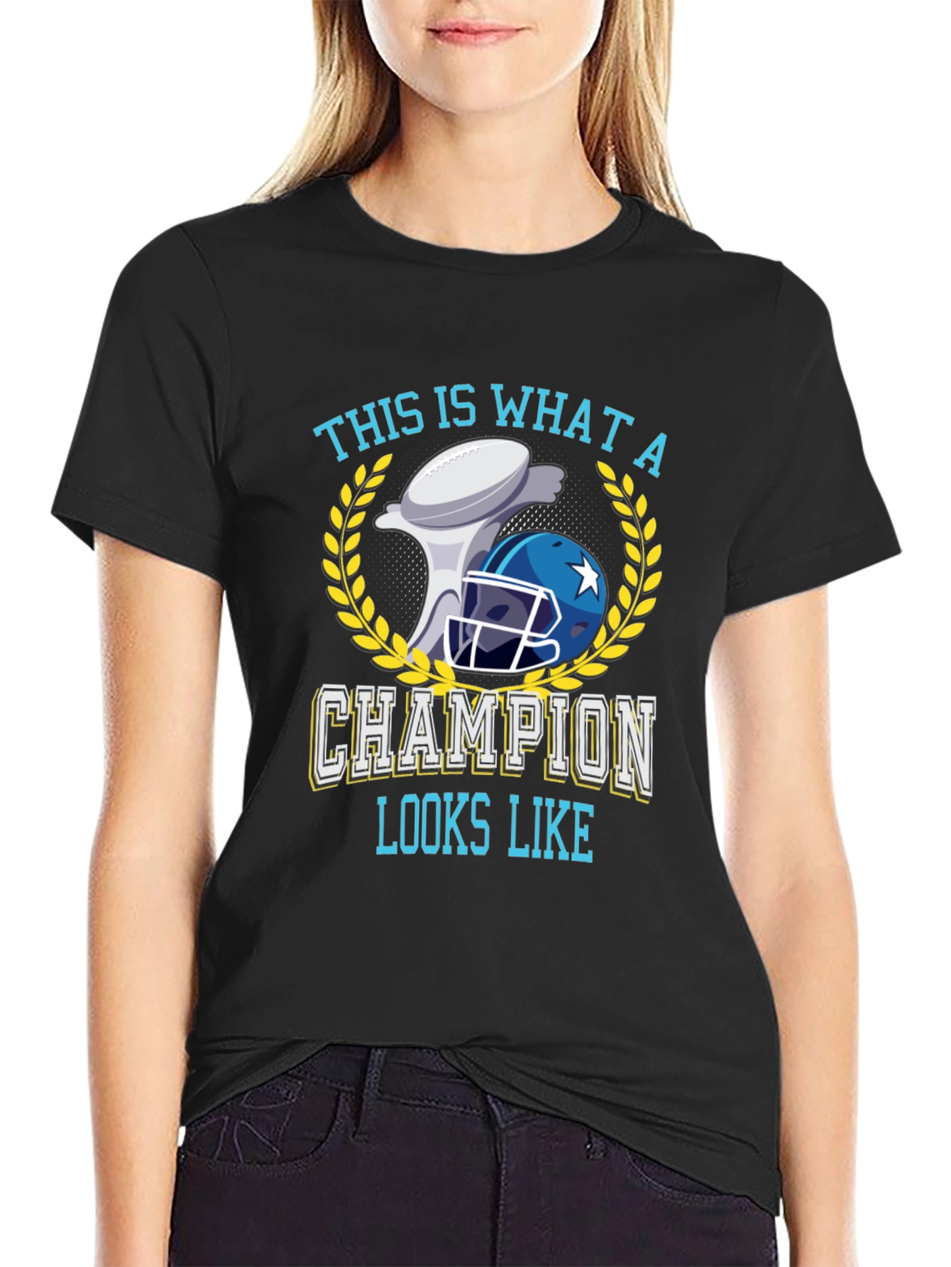 Champion Looks Like T-Shirt - Football Trophy Tee