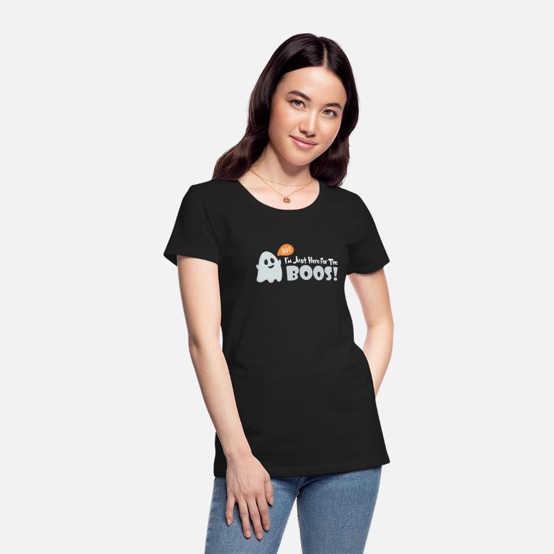 I'm Just Here for the Boos! Kids T-shirt 2023