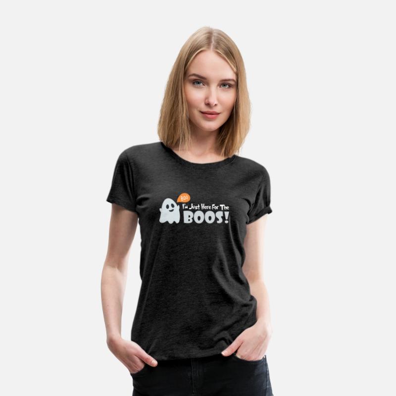 I'm Just Here for the Boos! Kids T-shirt 2023
