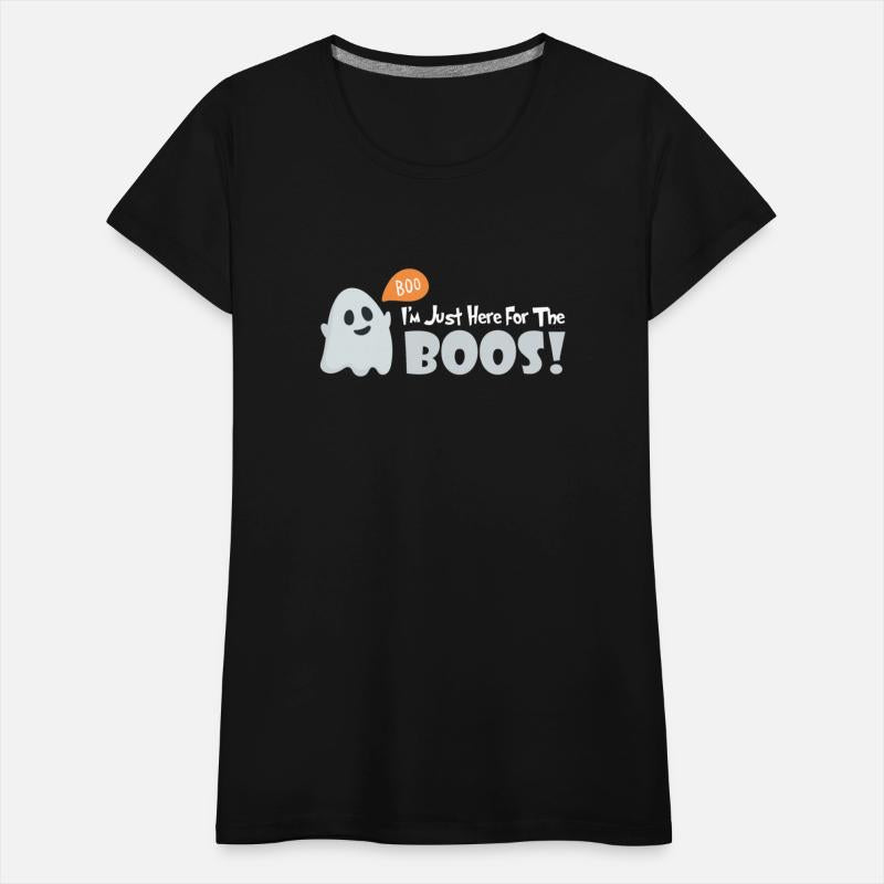 I'm Just Here for the Boos! Kids T-shirt 2023