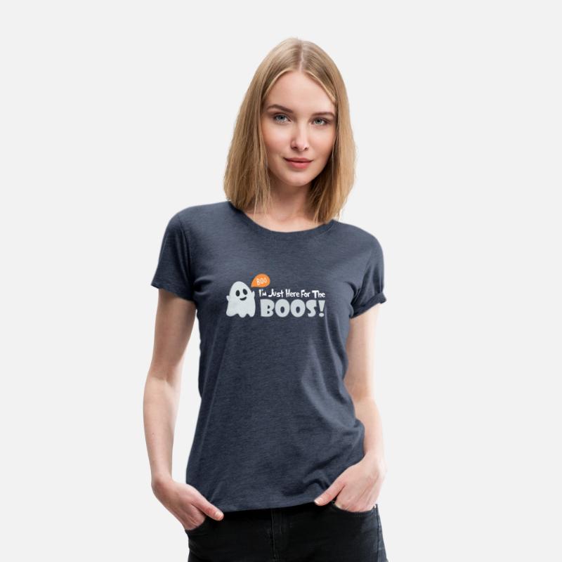 I'm Just Here for the Boos! Kids T-shirt 2023