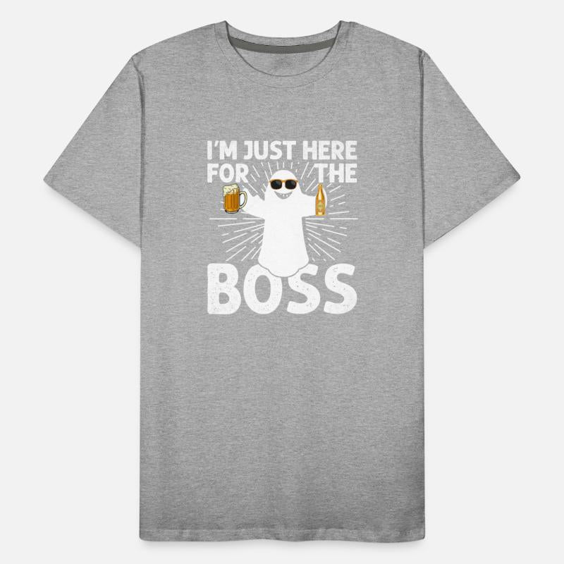 I'm Just Here For the Boss Funny Halloween Day