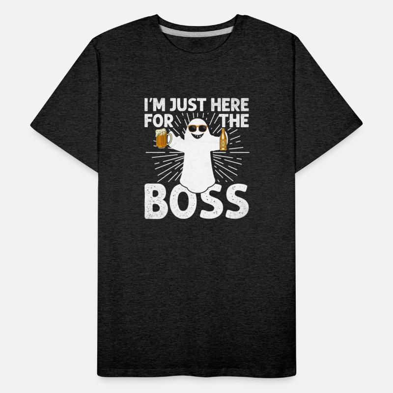 I'm Just Here For the Boss Funny Halloween Day