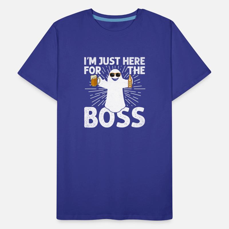 I'm Just Here For the Boss Funny Halloween Day