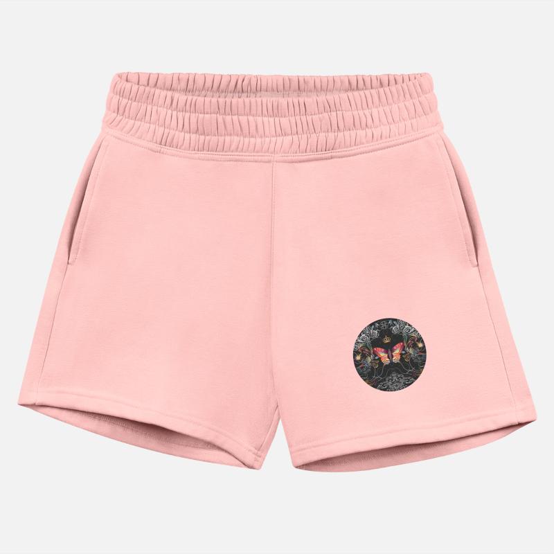 Imaginative Butterfly with Crown & Ornaments