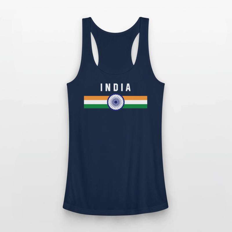 India - flag and coat of arms