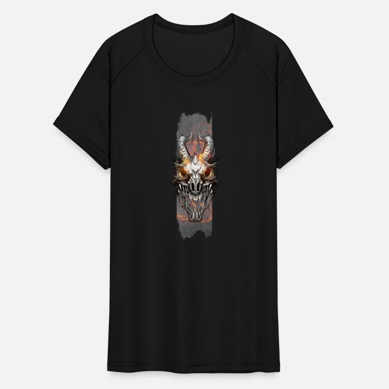 Inferno Remnants: Dragon Skull Aflame