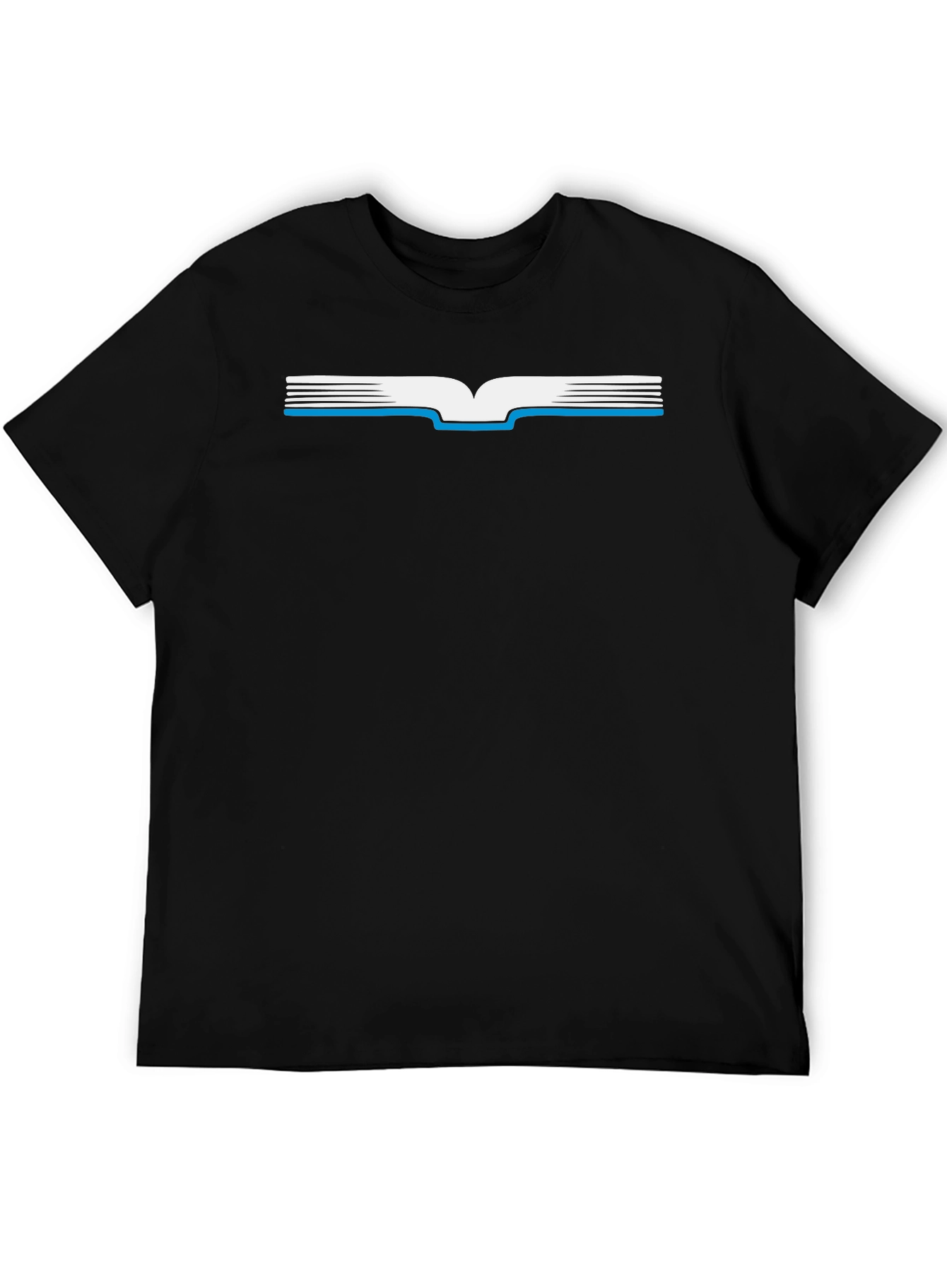 Open Book Graphic T-Shirt - Stylish Comfort
