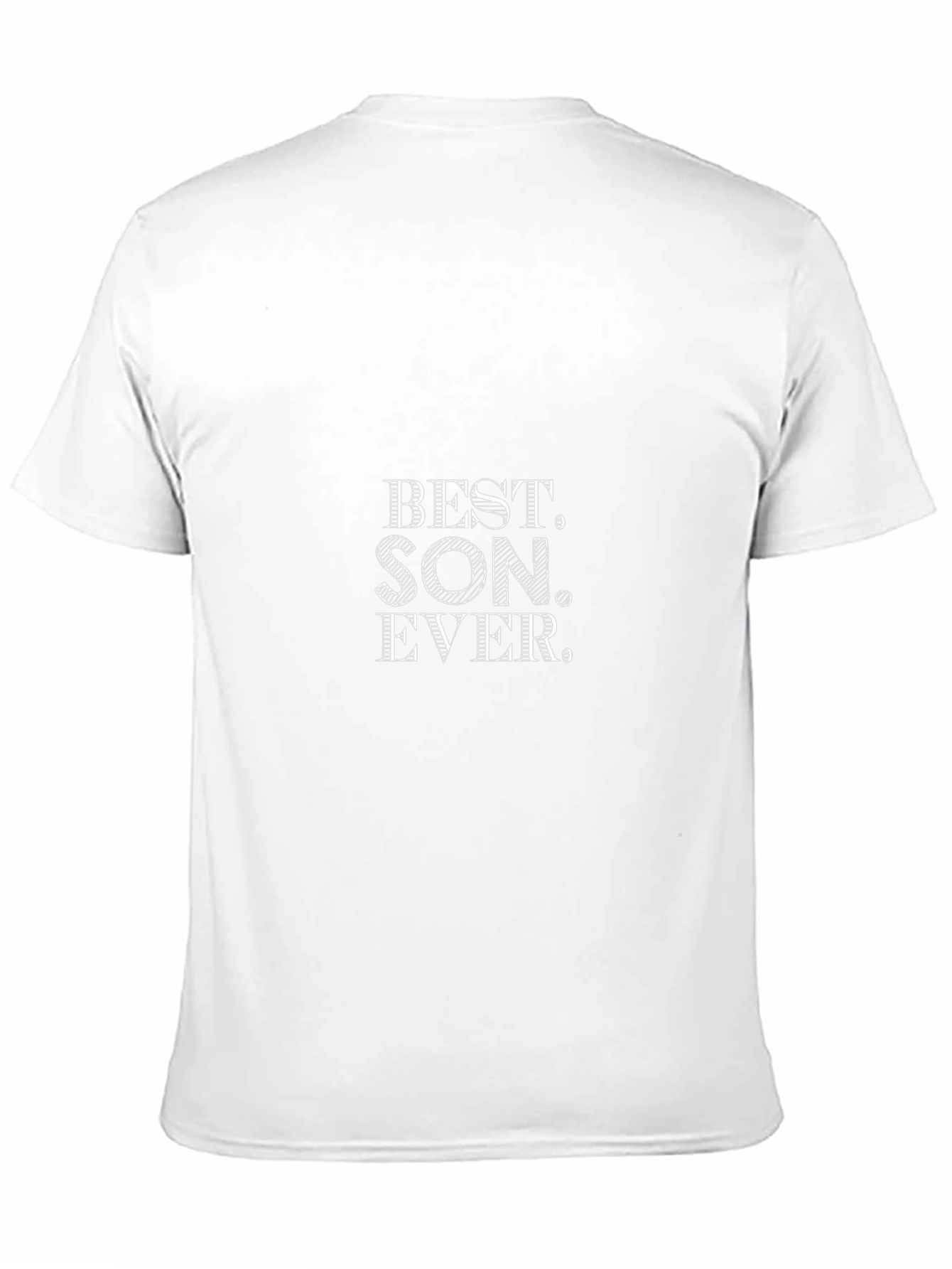 Best Son Ever T-Shirt - Black Cotton Tee
