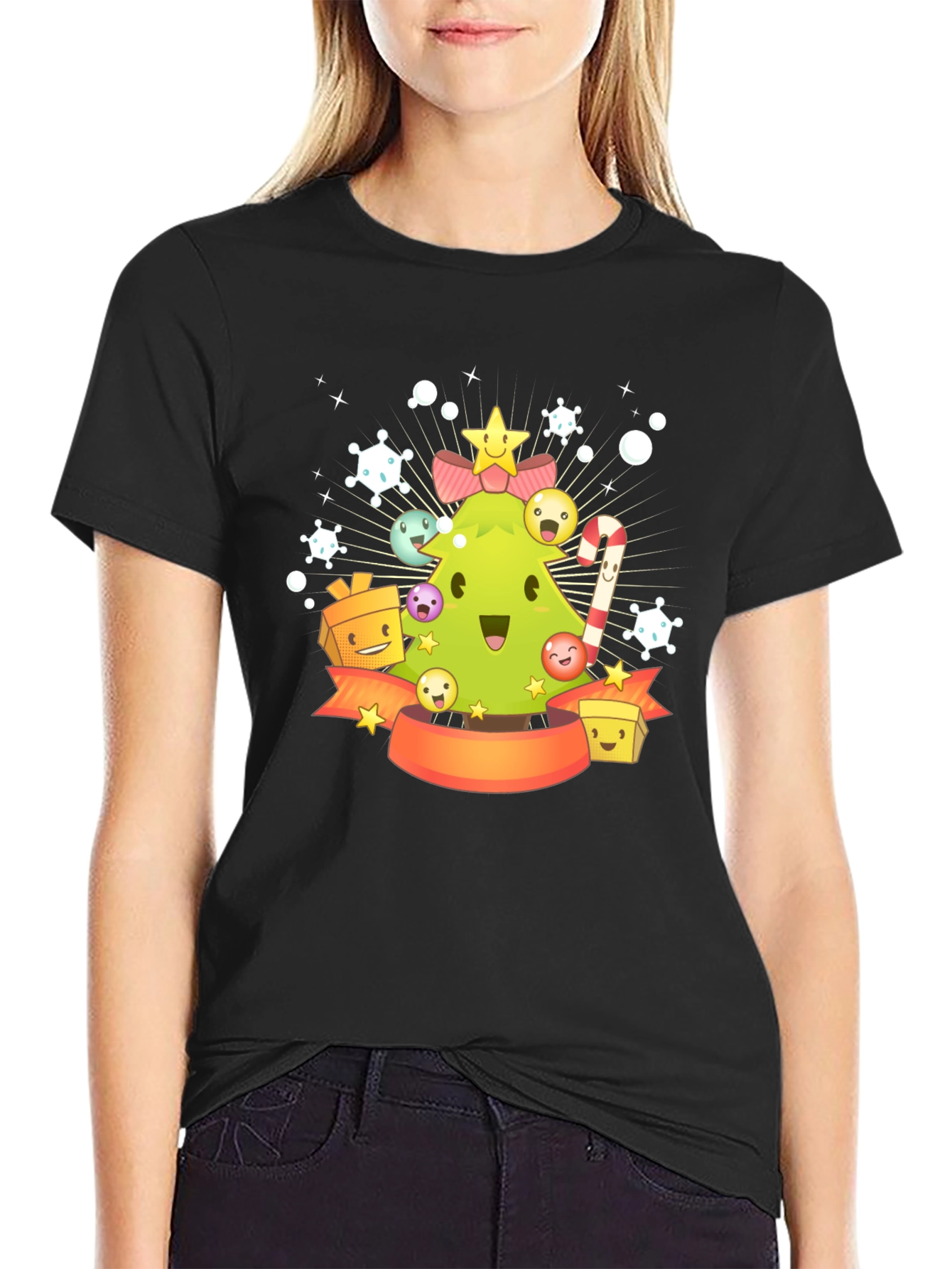 Festive Christmas Tree T-Shirt