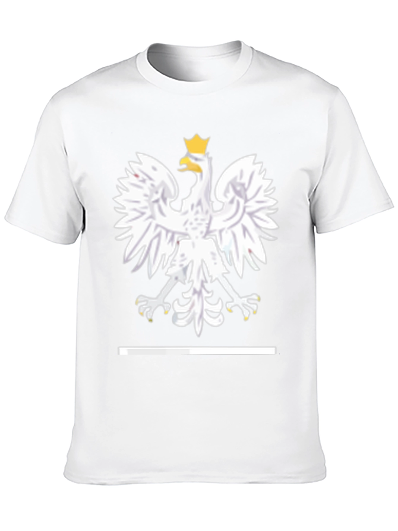 Poland Eagle Crest T-Shirt - Stylish Black Tee