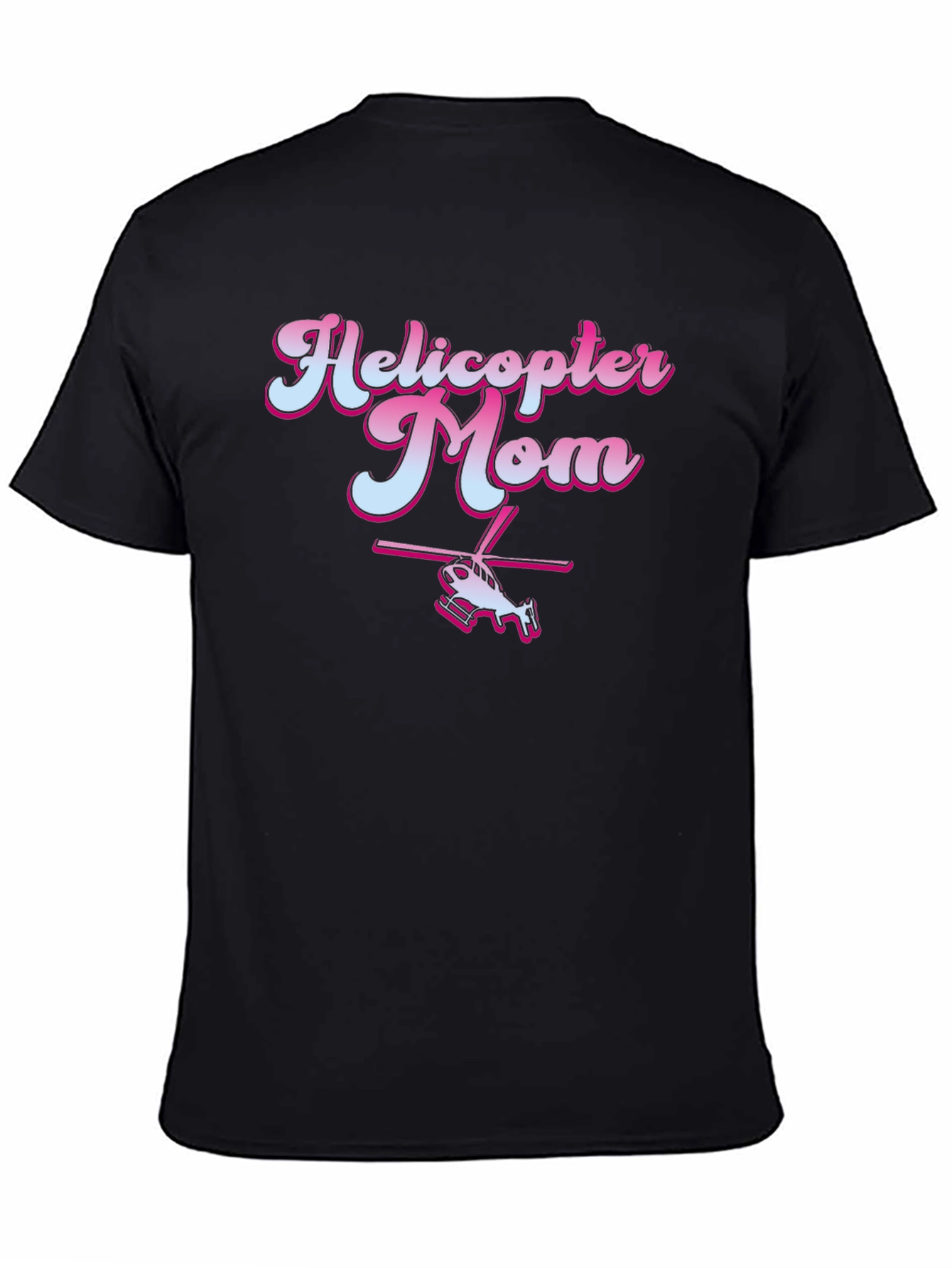Helicopter Mom Graphic Tee - Black T-Shirt