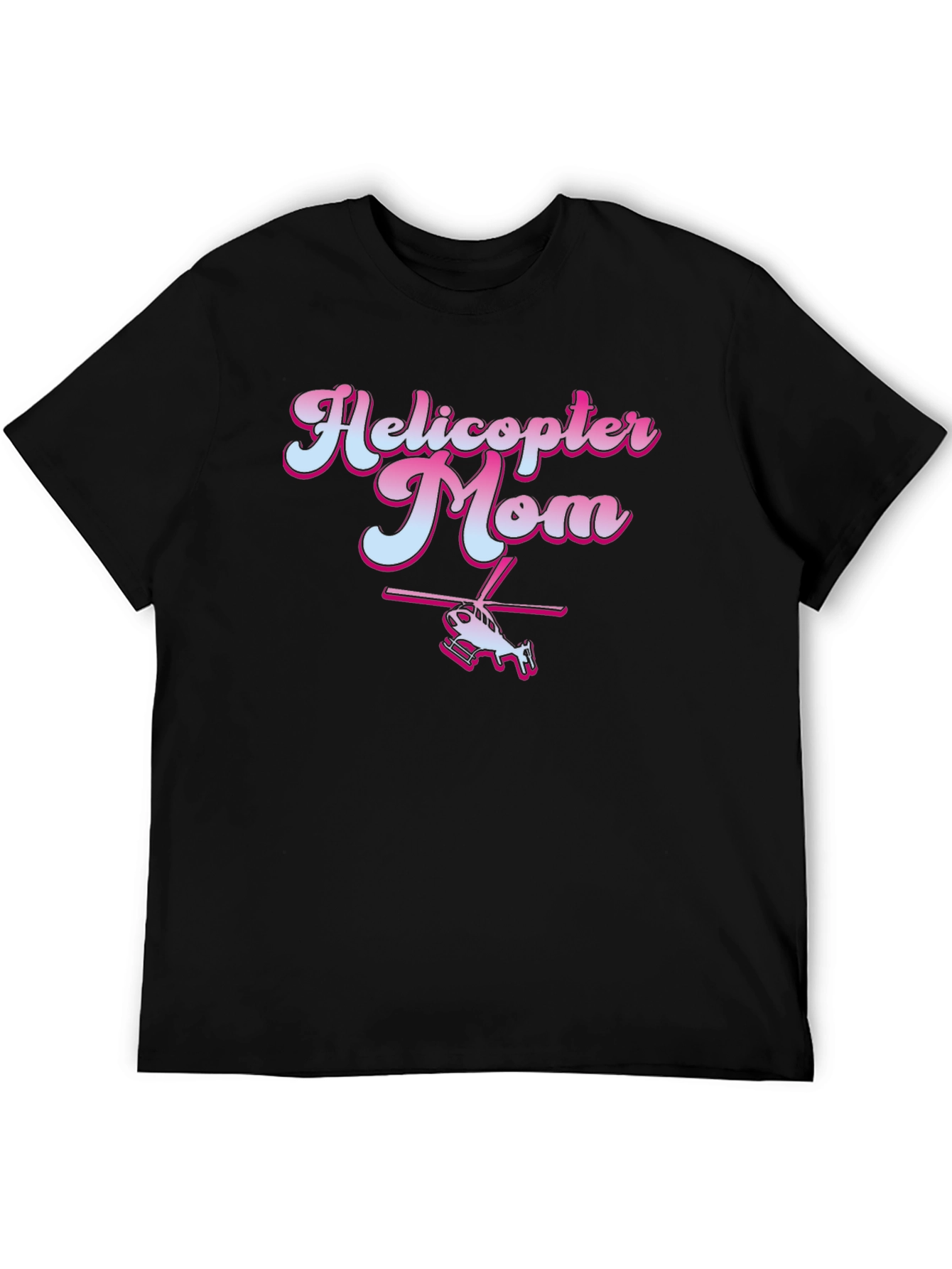 Helicopter Mom Graphic Tee - Black T-Shirt
