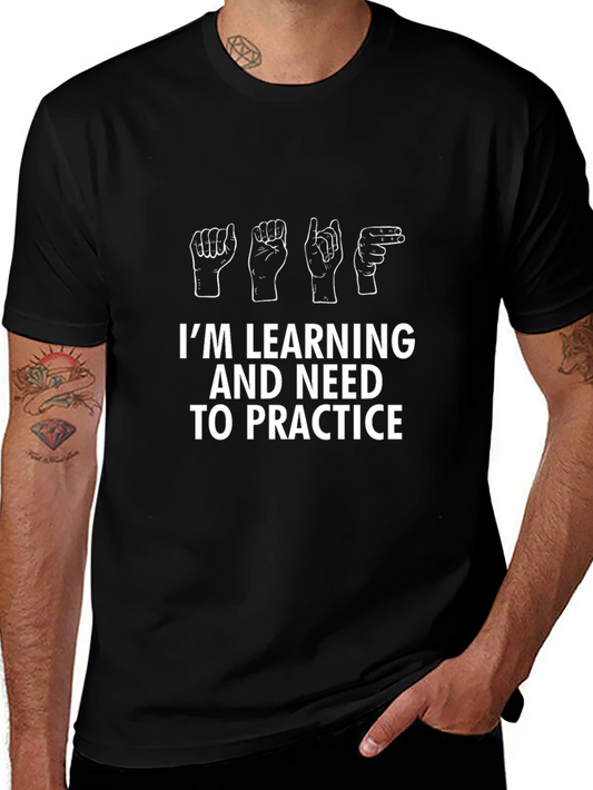 Sign Language Practice T-Shirt