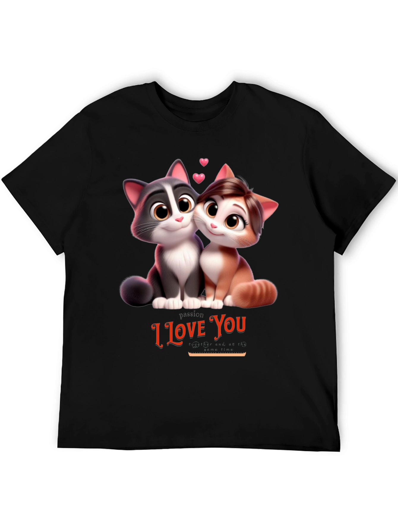 I Love You Cats T-Shirt